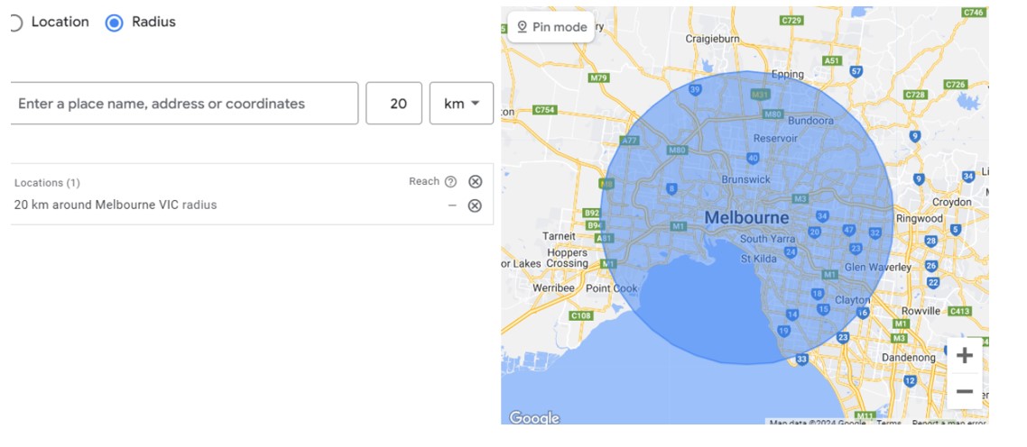 How to use Radius targeting in Google Ads